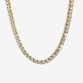 4MM TENNIS CHAIN [WHITE | YELLOW] GOLD - ICED DRIP JEWELRY 