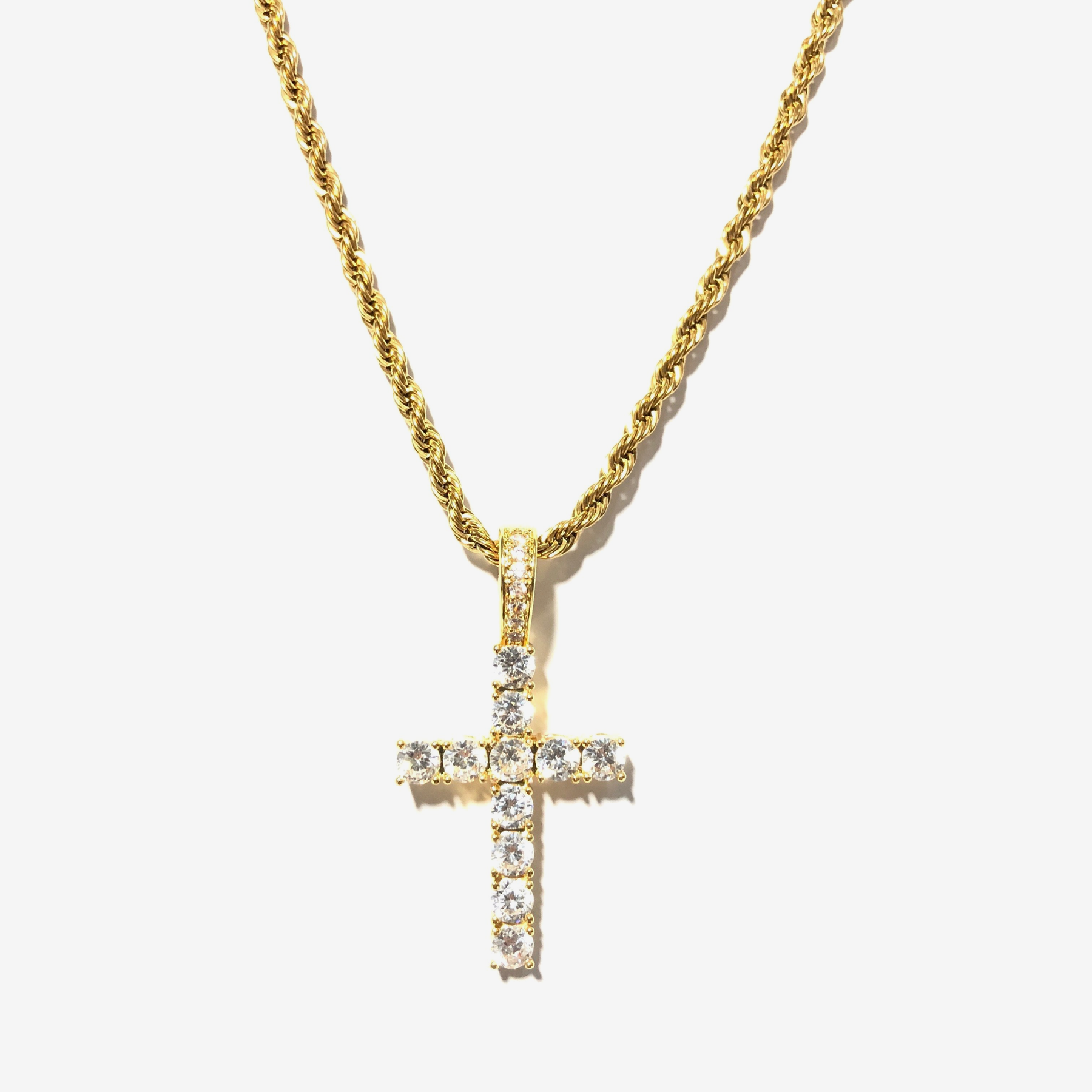 Iced out 2025 chain cross