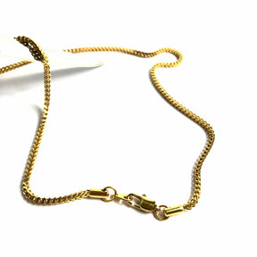2,5MM FRANCO CHAIN [WHITE | YELLOW] GOLD - ICED DRIP JEWELRY 