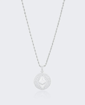 ICED DRIP ETHEREUM [WHITE] GOLD - ICED DRIP JEWELRY 