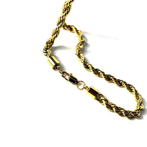 6MM ROPE CHAIN [WHITE | YELLOW] GOLD - ICED DRIP JEWELRY 